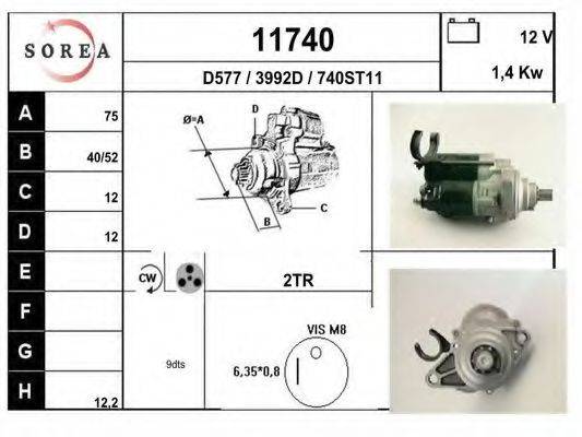 EAI 11740 Стартер