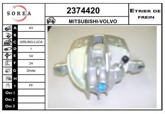 EAI 2374420 Гальмівний супорт