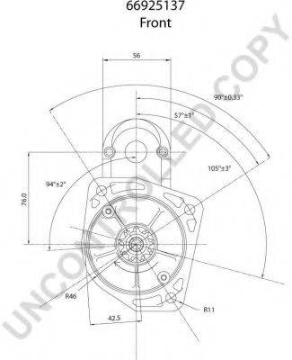 PRESTOLITE ELECTRIC 66925137 Стартер