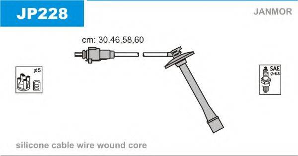 JANMOR JP228 Комплект дротів запалювання