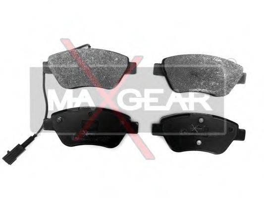 MAXGEAR 190514 Комплект гальмівних колодок, дискове гальмо