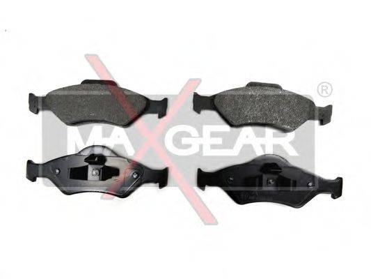 MAXGEAR 190622 Комплект гальмівних колодок, дискове гальмо