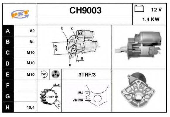 SNRA CH9003 Стартер