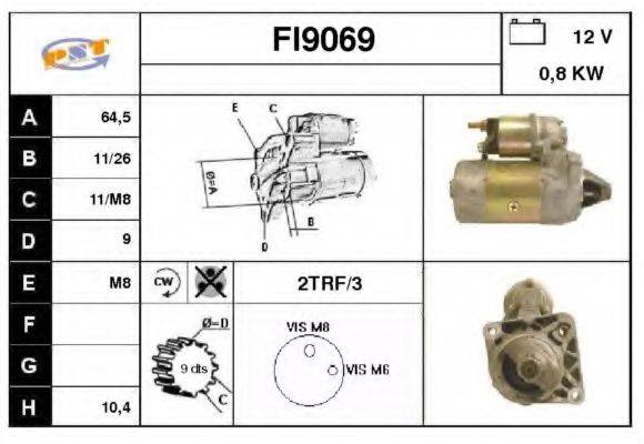 SNRA FI9069 Стартер