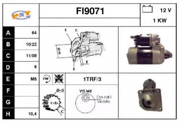 SNRA FI9071 Стартер