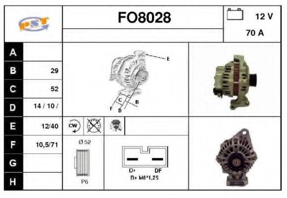 SNRA FO8028 Генератор