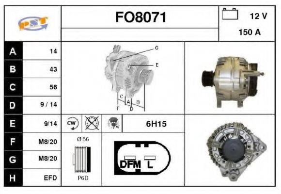 SNRA FO8071 Генератор