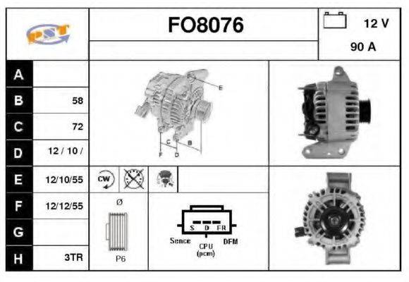 SNRA FO8076 Генератор