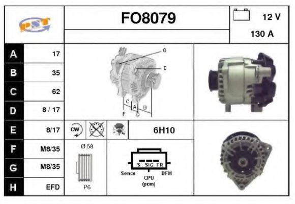 SNRA FO8079 Генератор