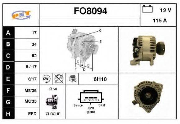 SNRA FO8094 Генератор