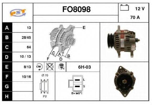 SNRA FO8098 Генератор