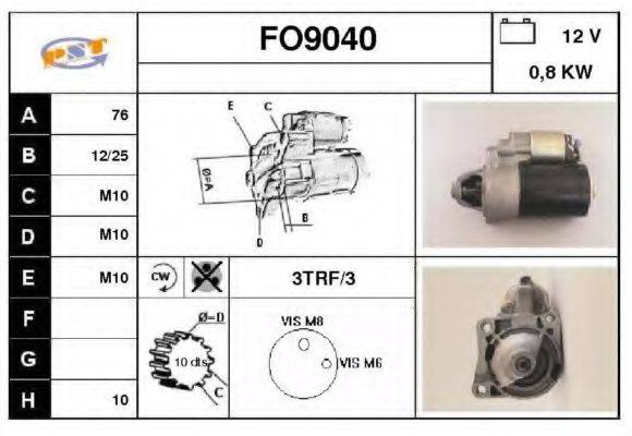 SNRA FO9040 Стартер