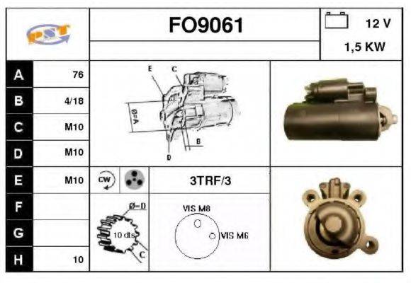 SNRA FO9061 Стартер