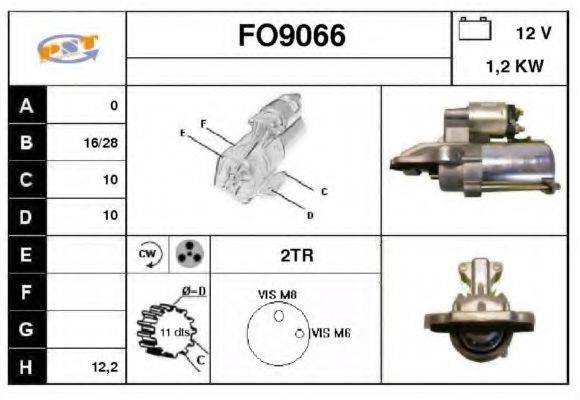 SNRA FO9066 Стартер