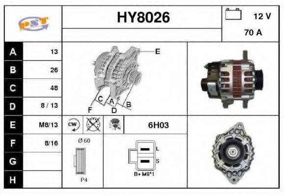 SNRA HY8026 Генератор