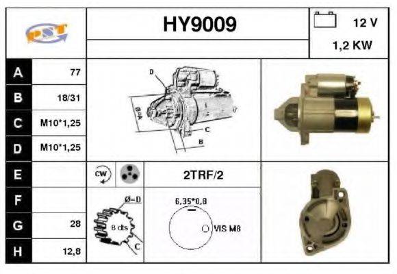 SNRA HY9009 Стартер