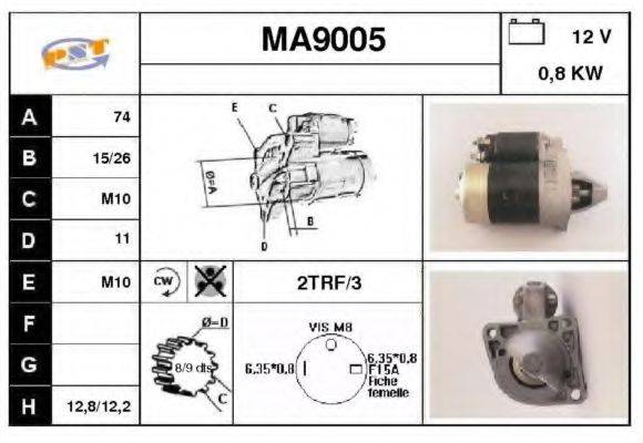 SNRA MA9005 Стартер