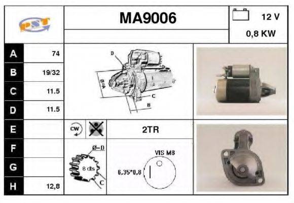 SNRA MA9006 Стартер