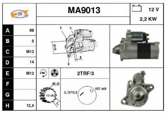 SNRA MA9013 Стартер