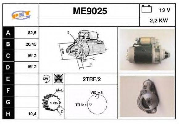 SNRA ME9025 Стартер