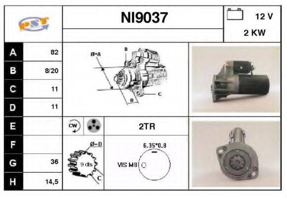 SNRA NI9037 Стартер