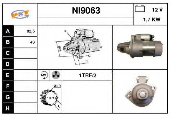 SNRA NI9063 Стартер