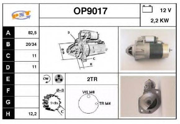 SNRA OP9017 Стартер