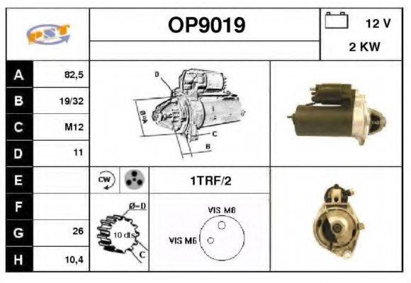 SNRA OP9019 Стартер