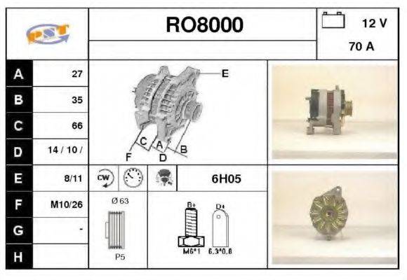 SNRA RO8000 Генератор