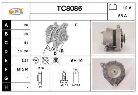 SNRA TC8086 Генератор