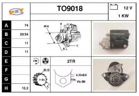 SNRA TO9018 Стартер