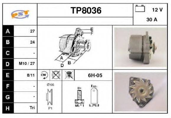 SNRA TP8036 Генератор