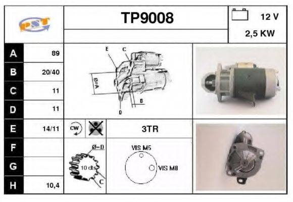 SNRA TP9008 Стартер