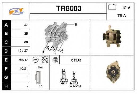 SNRA TR8003 Генератор