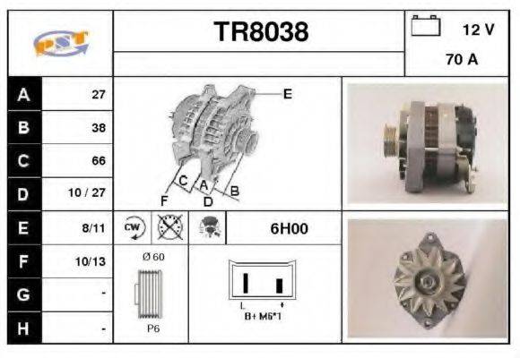 SNRA TR8038 Генератор