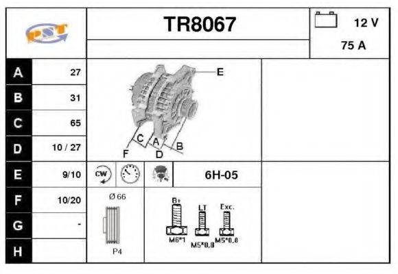 SNRA TR8067 Генератор