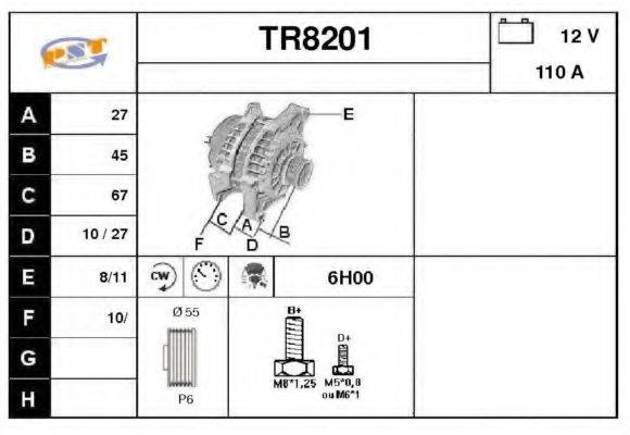 SNRA TR8201 Генератор