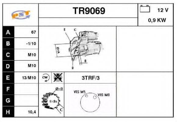 SNRA TR9069 Стартер