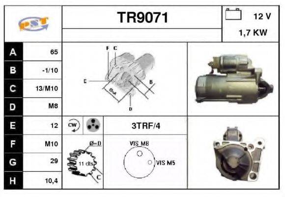 SNRA TR9071 Стартер