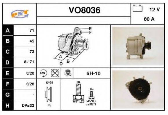 SNRA VO8036 Генератор