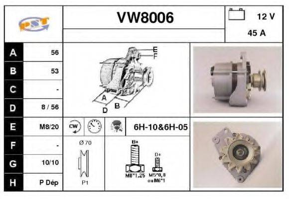 SNRA VW8006 Генератор