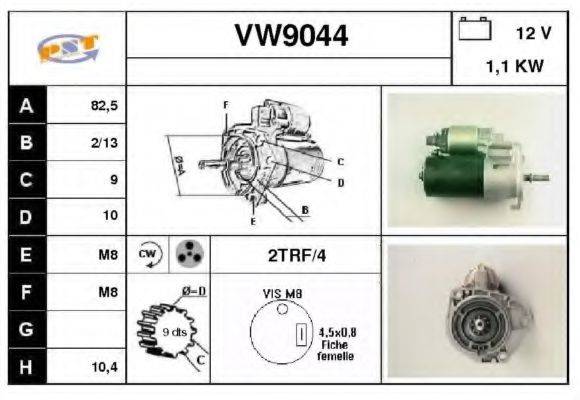 SNRA VW9044 Стартер