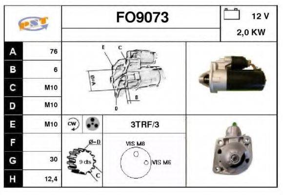 SNRA FO9073 Стартер