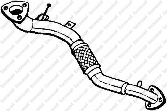 BOSAL 801123 Труба вихлопного газу