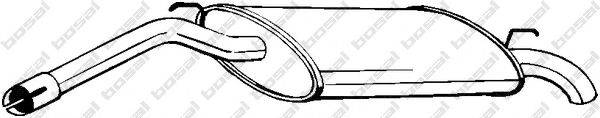 BOSAL 200155 Глушник вихлопних газів кінцевий