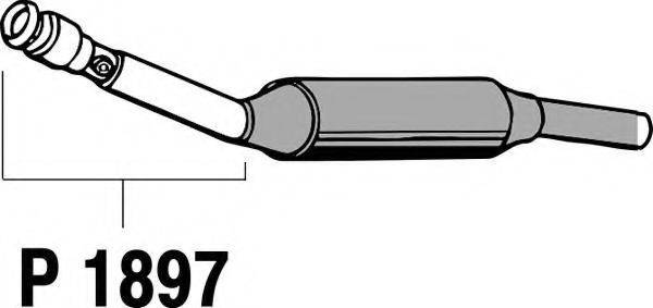 FENNO P1897 Труба вихлопного газу