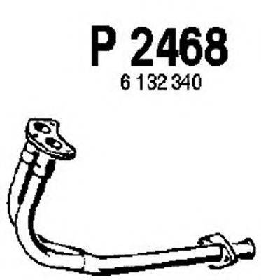 FENNO P2468 Труба вихлопного газу