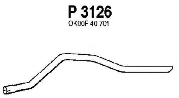 FENNO P3126 Труба вихлопного газу