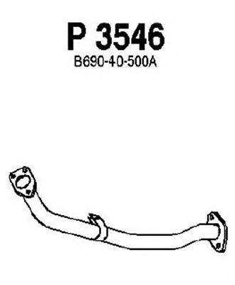 FENNO P3546 Труба вихлопного газу