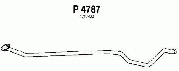 FENNO P4787 Труба вихлопного газу